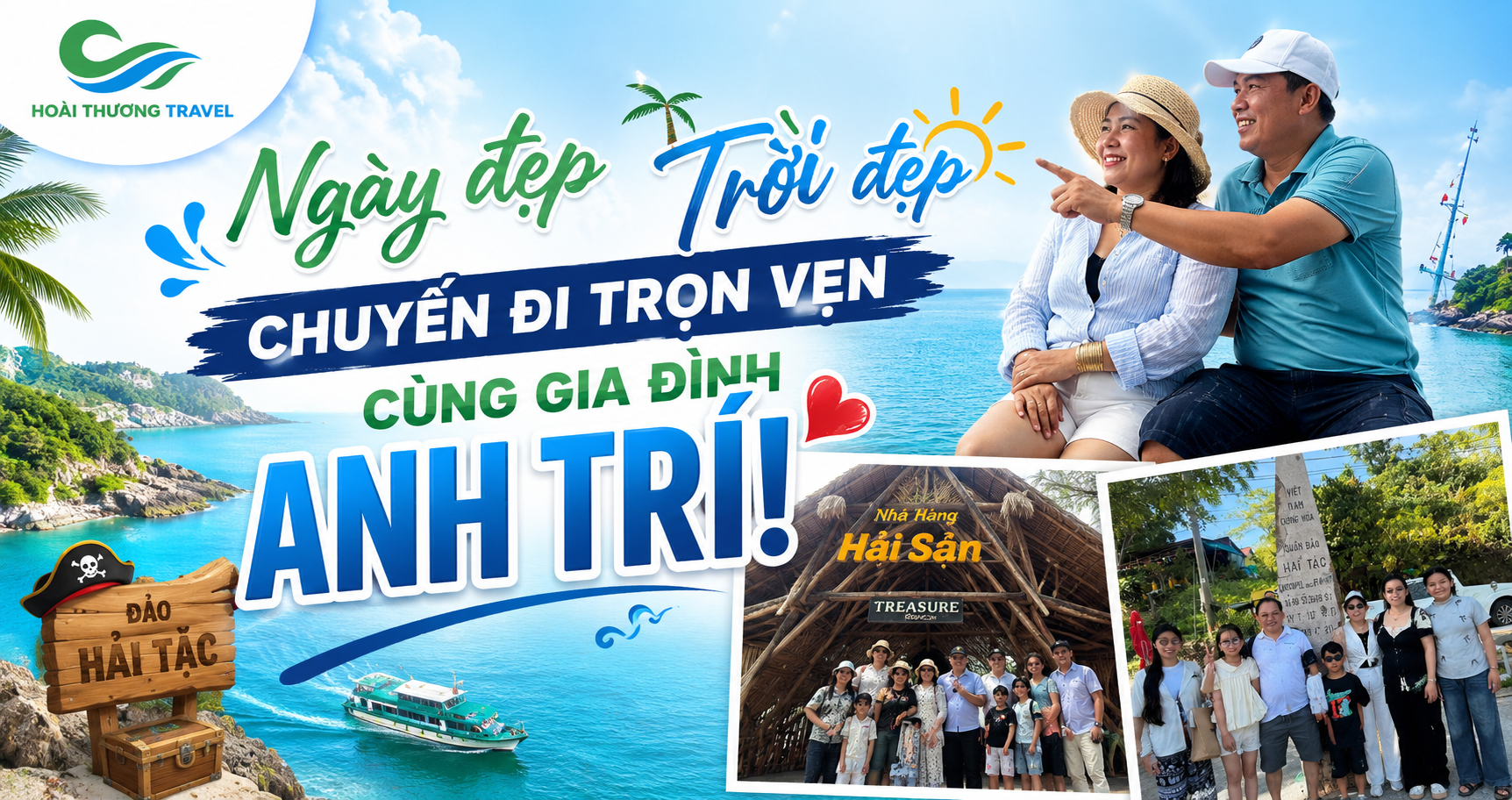NGÀY ĐẸP, TRỜI ĐẸP VÀ CHUYẾN ĐI TRỌN VẸN CÙNG GIA ĐÌNH ANH TRÍ! ✨❤️
